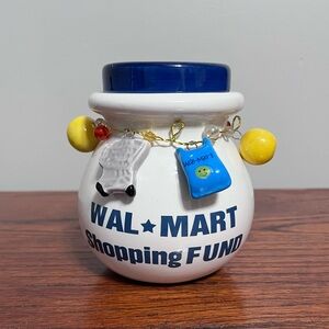 WAL★MART Shopping Fund Ceramic Coin Bank